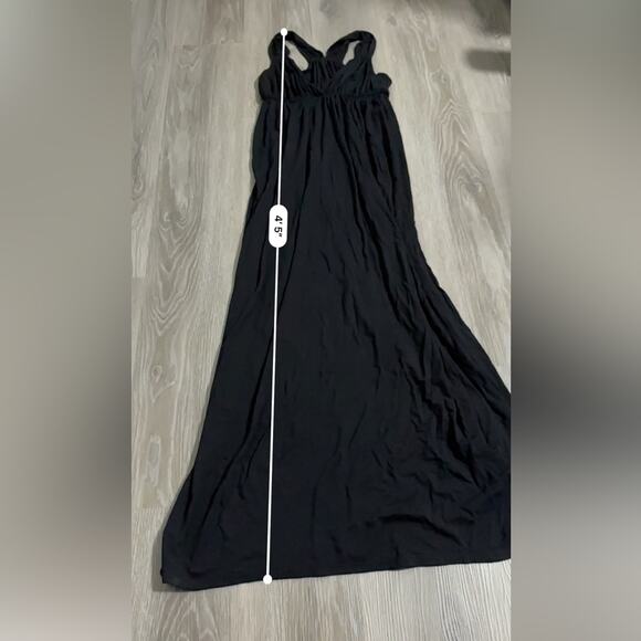 Kenneth Cole Reaction Black Sleeveless Stretchy Pullover Maxi Dress Size M - Picture 8 of 8